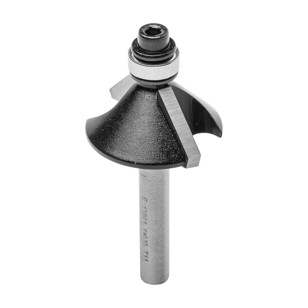 ENT 13801 Fasefräser HW, Schaft (S) 6 mm, Durchmesser (D) 28,6 mm, NL 10,5 mm, E 45°, SL 32 mm, mit