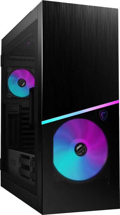 MSI MPG SEKIRA 500X Mid-Tower ATX Gehäuse (4x USB 3.1 Anschluss, 3x 200mm und 1x 120mm A-RGB Fan und