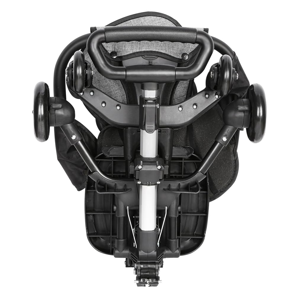 Kinderwagen, 0 – 4 Jahre, 0 – 25 kg, Kinderwagen, leicht und kompakt, verlängerte Position, automati