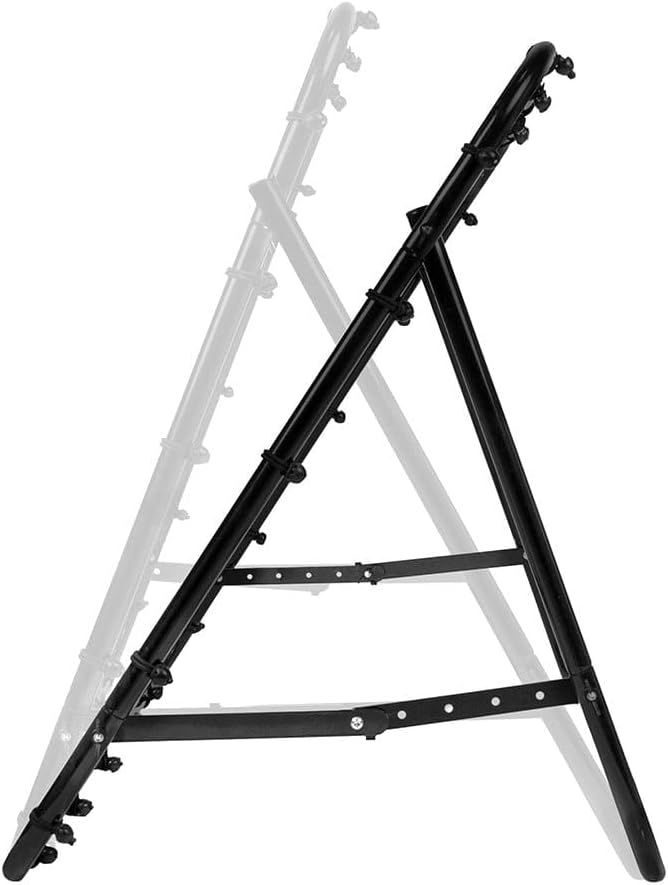 Virtufit Verstellbarer Fussball-Rebounder Pro - Kickback - Tchouck - 84 x 84 cm / 100 x 100 cm / 124