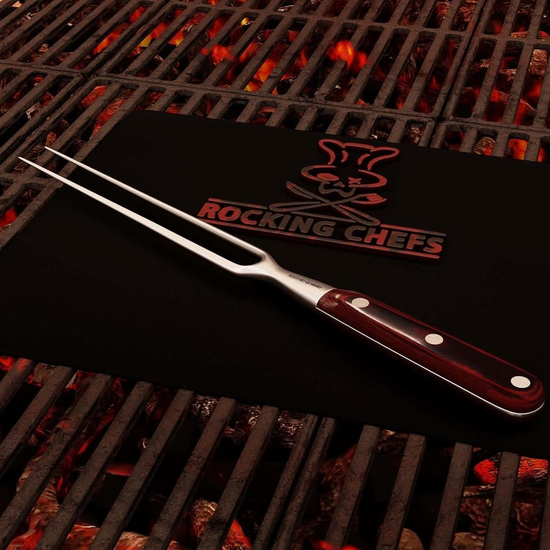 GIESSER seit 1776 - Made in Germany - Tranchiergabel 21 cm Rocking Chefs, PremiumCut Fork No 1, Flei