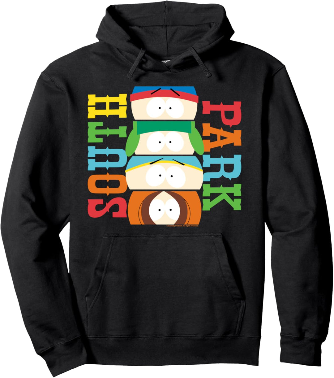 South Park Stacked Eye Group Logo Pullover Hoodie