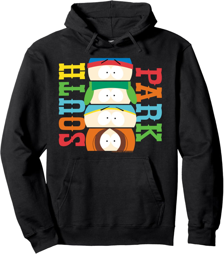 South Park Stacked Eye Group Logo Pullover Hoodie