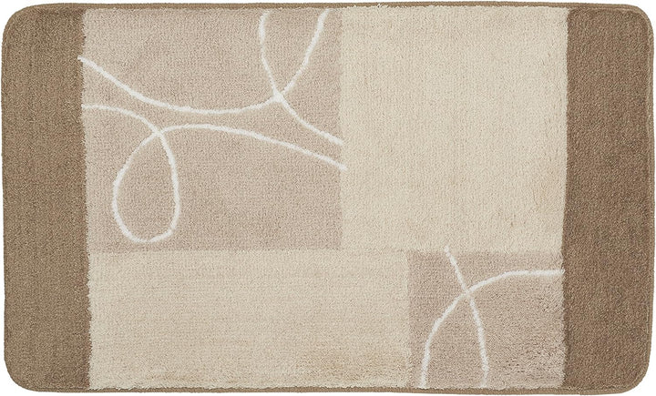Kleine Wolke Badteppich Curly hellgrau 70 x 120 cm 70 x 120 cm Hellgrau, 70 x 120 cm Hellgrau