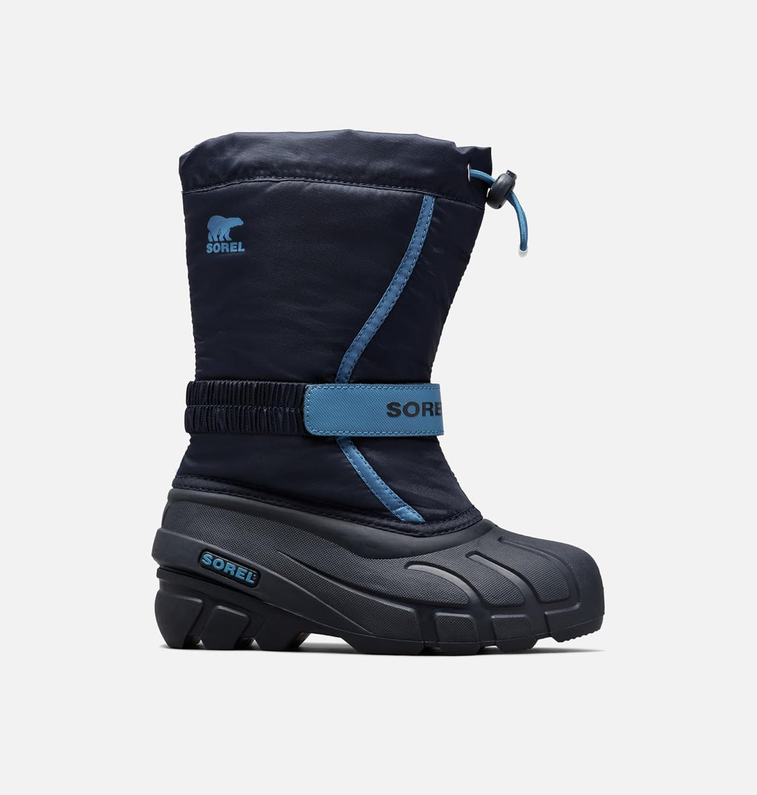 Sorel Flurry Winterstiefel für Kinder 32 EU Blau Collegiate Navy X Atmosphere Youth, 32 EU Blau Coll