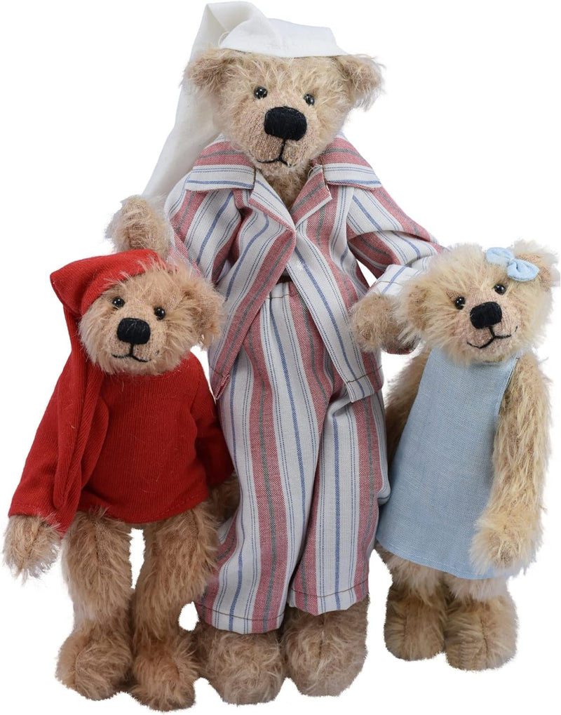 Clemens Teddy Gute-Nacht-Geschichte 28 cm limitiert mit Kindern
