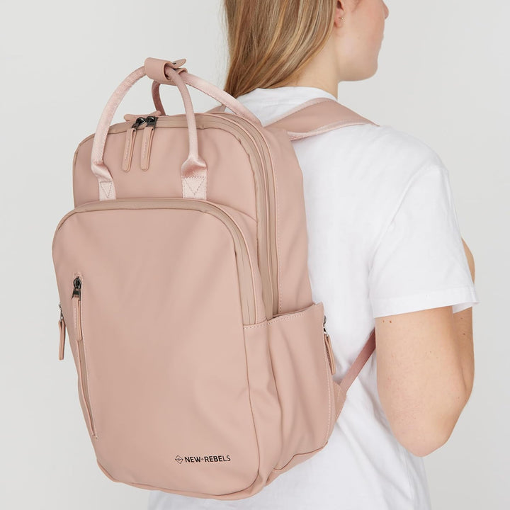 New Rebels Unisex Milwaukee Rucksack (1er Pack) 28 x 16 x 43 cm Old Pink, 28 x 16 x 43 cm Old Pink