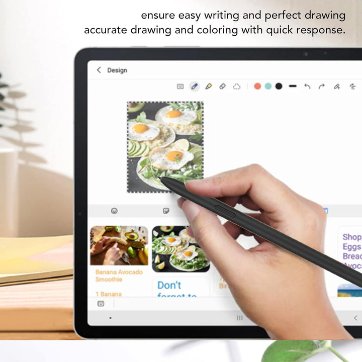 Annadue Tab S8 S Pen Ersatz Touch Pen Stylus Pen für Samsung Tab S8 SM X700, für S8 Plus SM X800, SM
