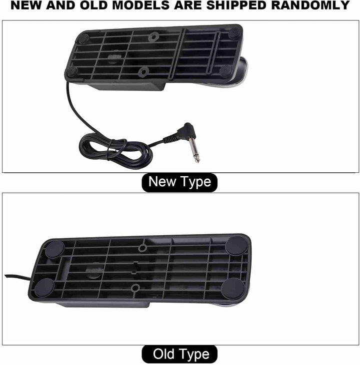 6,5 MM Schnittstelle Keyboard Sustain Pedal,Rutschfeste Gummiboden Piano Pedal,Universal Keyboard Pe