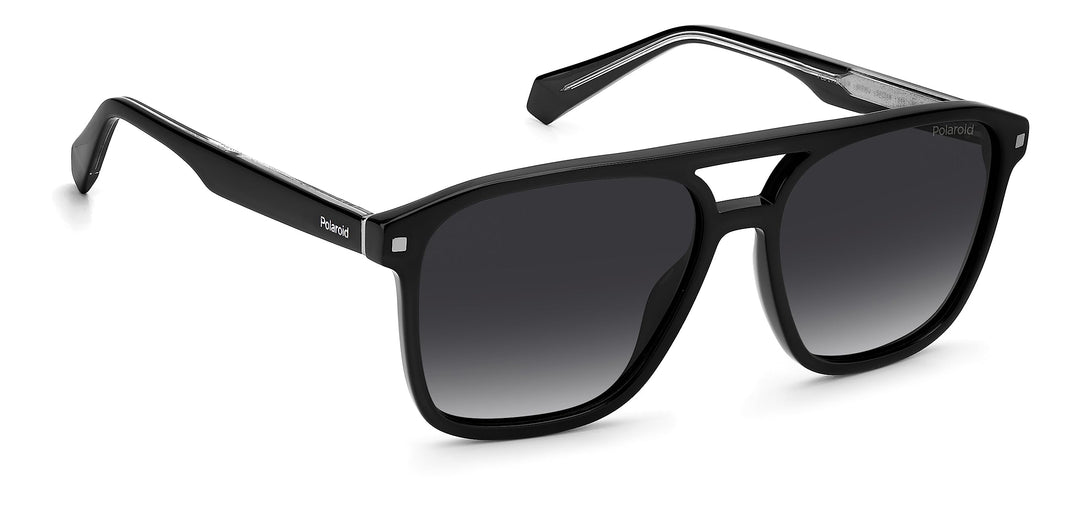 Polaroid Unisex PLD 2075/S/X Sunglasses, 807/WJ Black, L