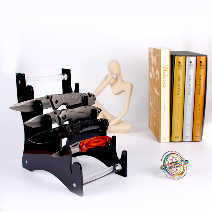 Messerständer Messer Display Ständer Messer Aufbewahrung Ständer 6 Etagen Acryl Messer Display Ständ
