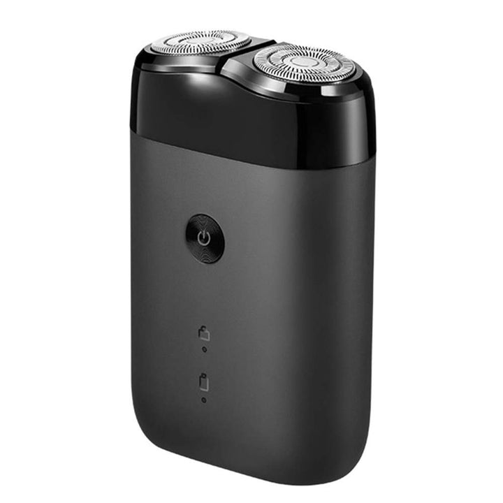 Xiaomi Mijia Elektrorasierer für Herren, drehbar, 2 schwimmende Köpfe, tragbar, wasserdicht, wiedera