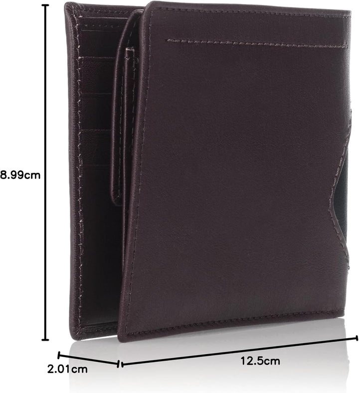 Piquadro Geldbeutel schwarz 12 cm, Schwarz