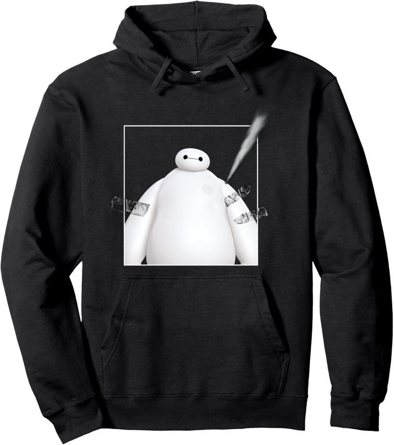 Disney Big Hero 6 Baymax Taped Holes Pullover Hoodie