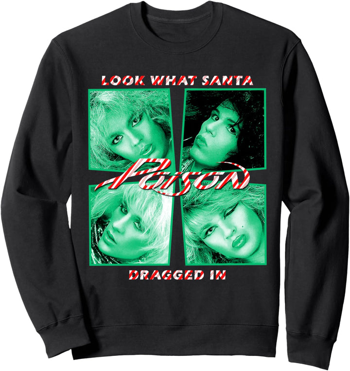 Gift - Schauen Sie, was der Weihnachtsmann hineingezogen hat Sweatshirt
