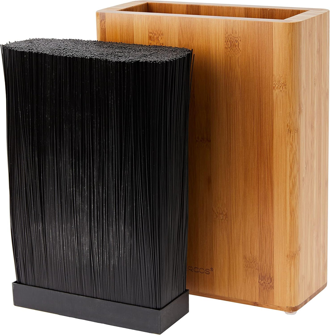Arcos Messerblock - Universal Block zu Messer bis 25 cm - Gemacht aus Bamboo 280 x 215 x 90 mm - Far