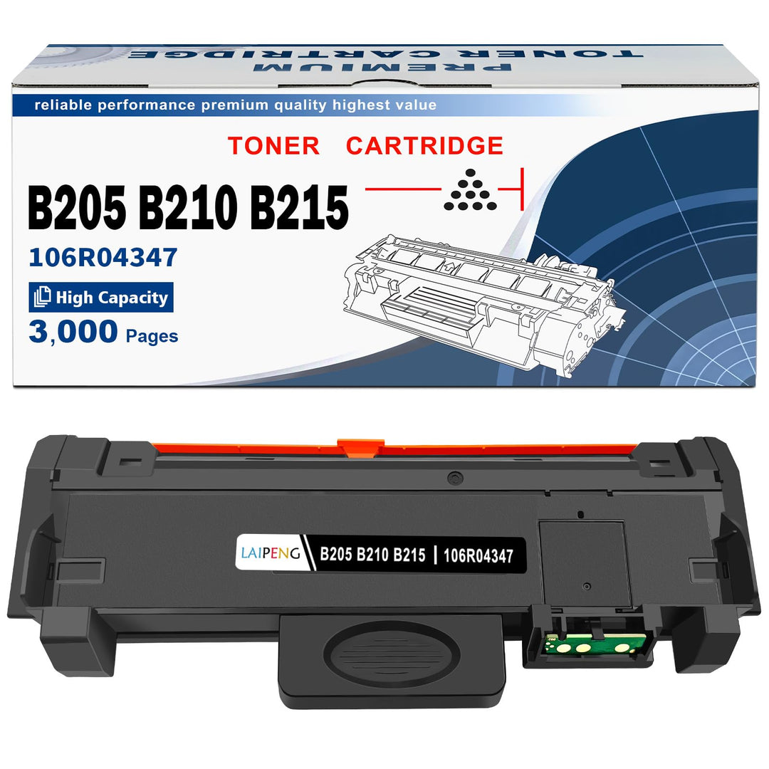 LAIPENG Kompatibler B205 B210 B215 Tonerkartusche 106R04346 106R04347 Toner 3000 Seiten für Xerox B2