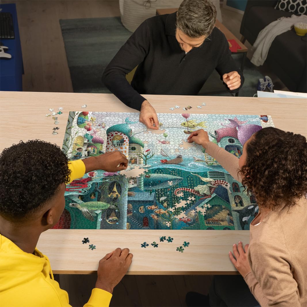 Ravensburger 135919 Fish 16823 Wenn die Fische Laufen können, Mehrfarbig