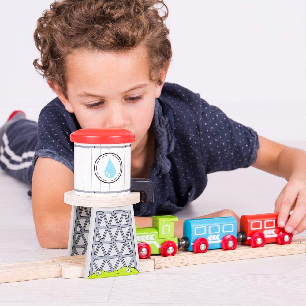 Bigjigs Rail Eisenbahn Turm Holz Wasser - Andere Spezialisierung Holz Eisenbahn Kompatible Marken