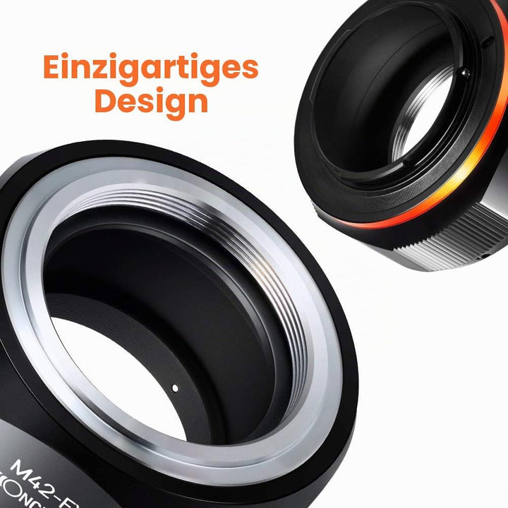 K&amp;F Concept M10115 M42-FX Hochpräziser Objektivadapter für M42-Objektiv zum Fujifilm Fuji X-Serie X