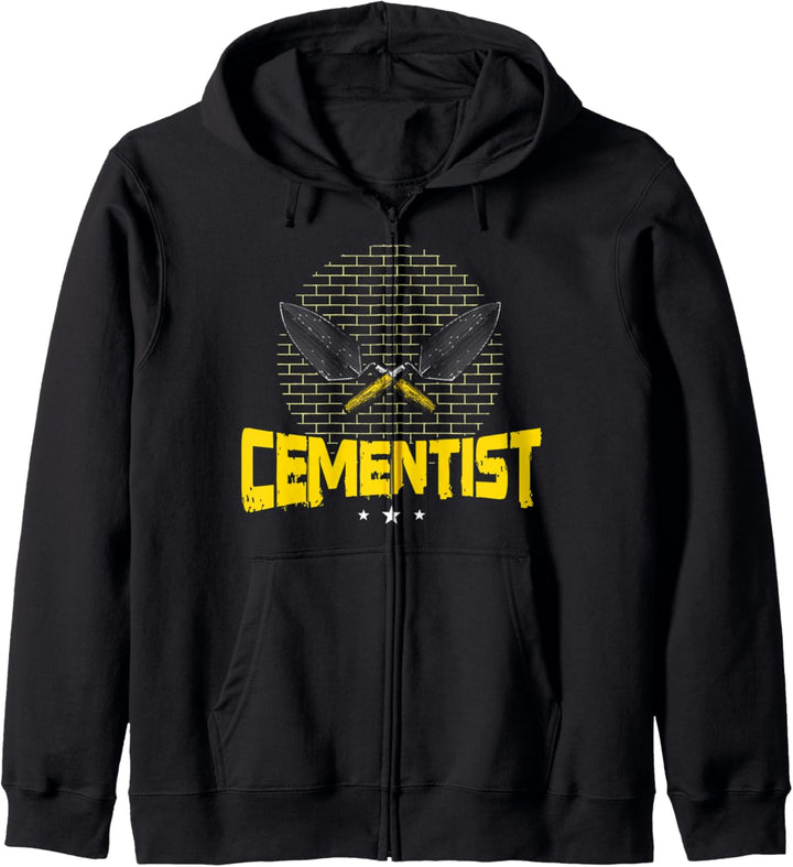 Cement Mason Lustige Cementist Betonkelle Maurer Kapuzenjacke