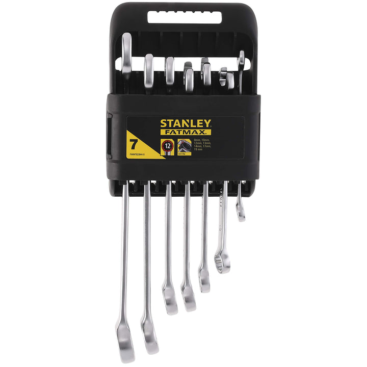 Stanley Fatmax FMMT82844-0 Ratschen und Steckschlüsseln, Grau 7 Pièces - système anti-slip, 7 Pièces