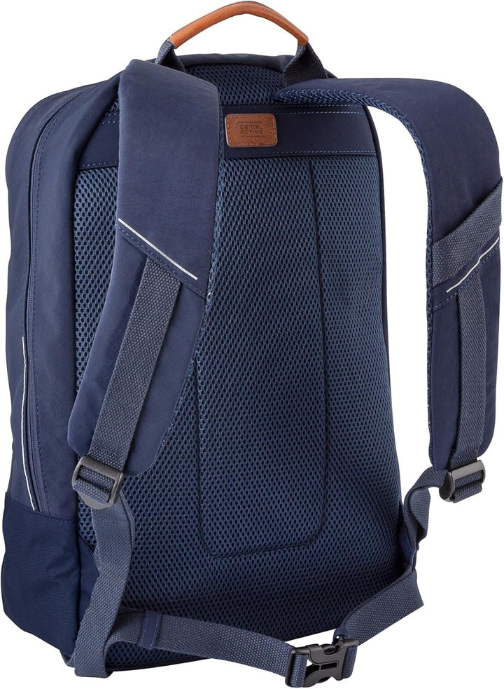 camel active City Herren Rucksack Backpack, Dark Blue