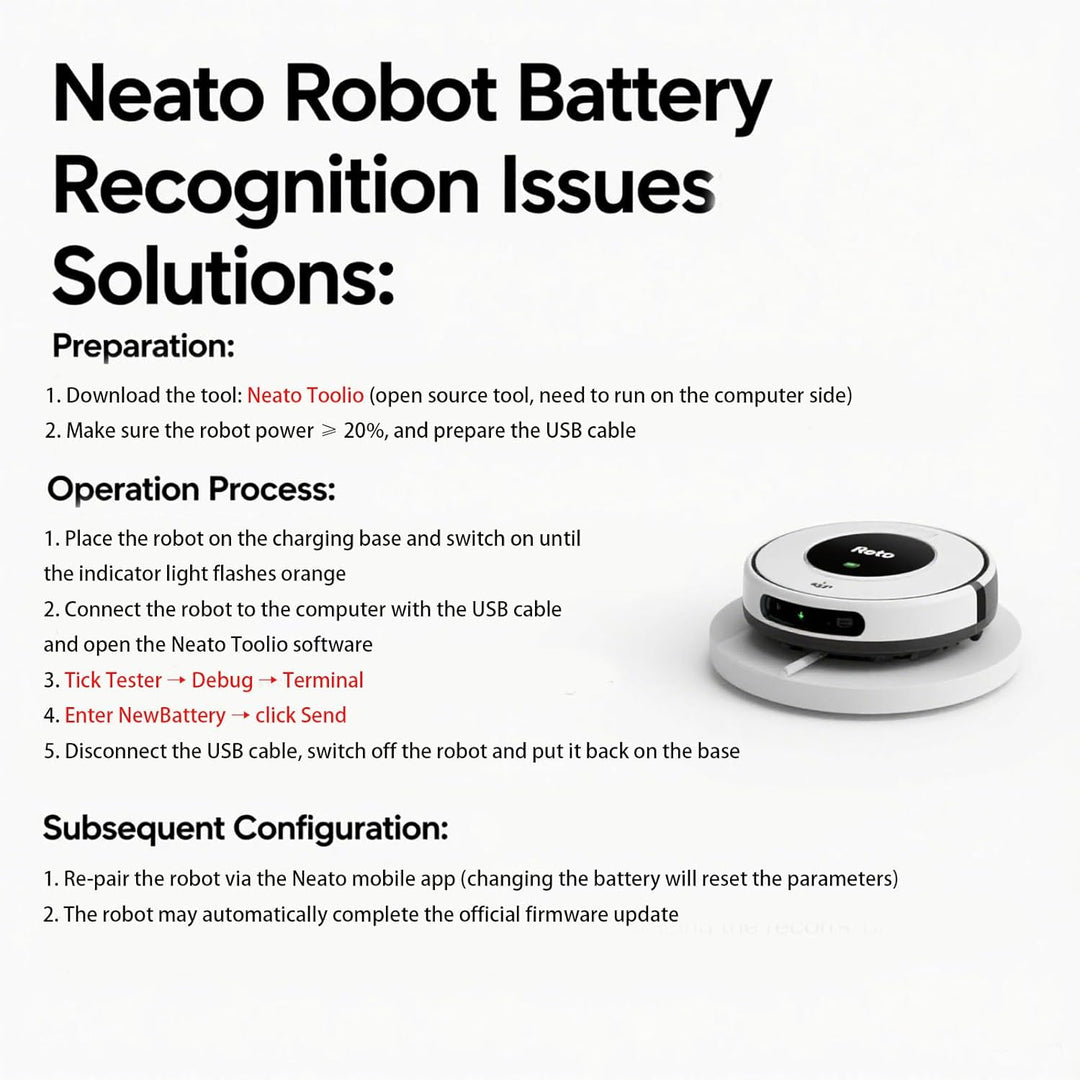 ANTIEE Vacuum Cleaners 205-0011 Akku Kompatibel mit Neato Botvac D3, D5, D3+, D301, D303, D4, D5+, D