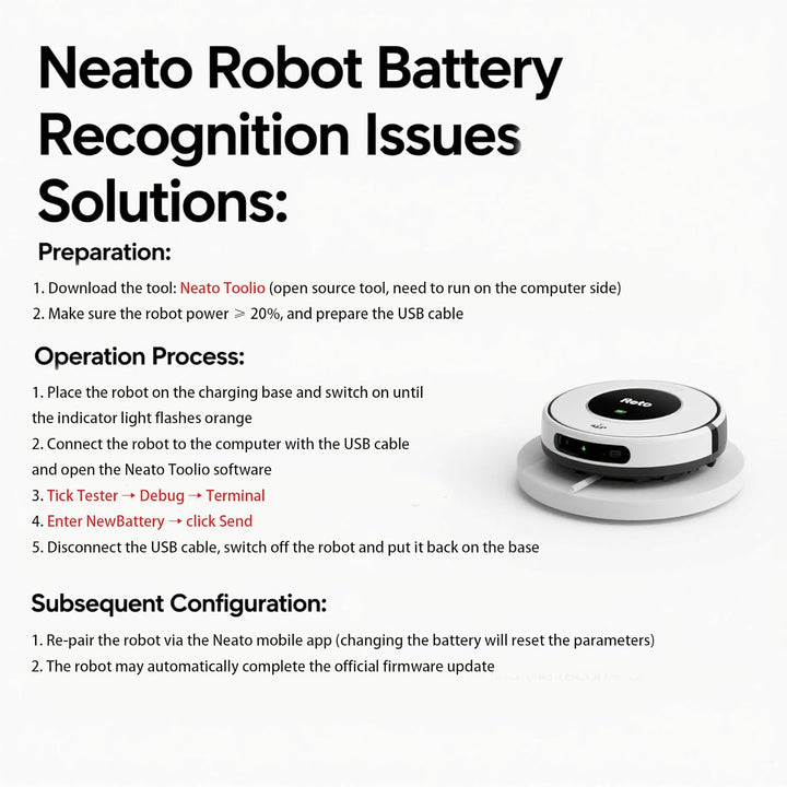 ANTIEE Vacuum Cleaners 205-0011 Akku Kompatibel mit Neato Botvac D3, D5, D3+, D301, D303, D4, D5+, D