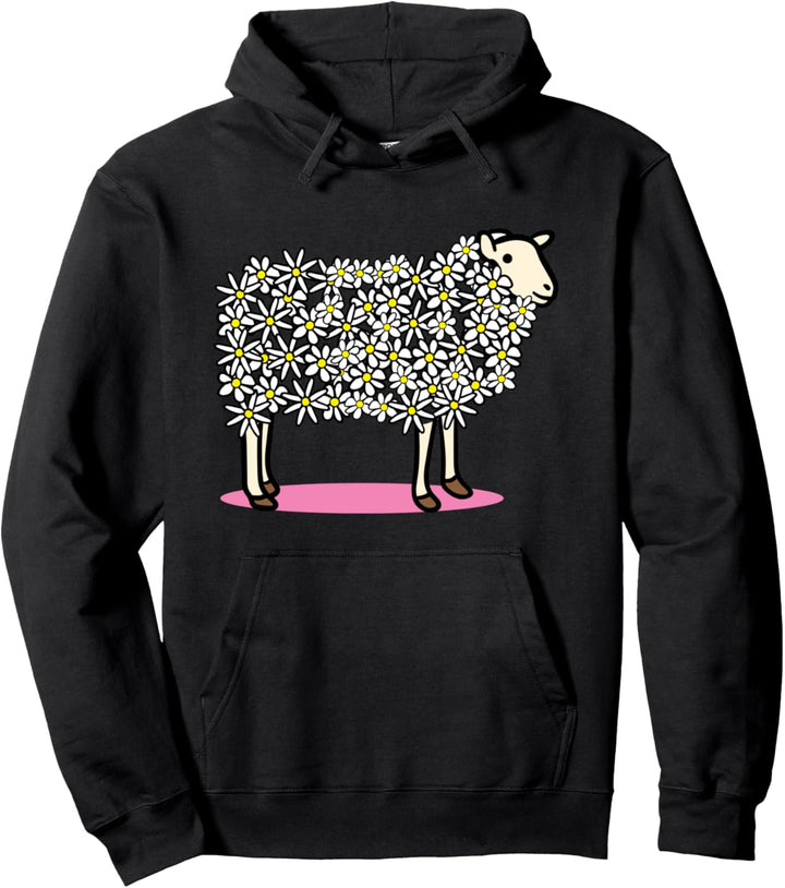 Sommerblumen I Schafe I Niedliche Tiere I Süsses Schaf Pullover Hoodie