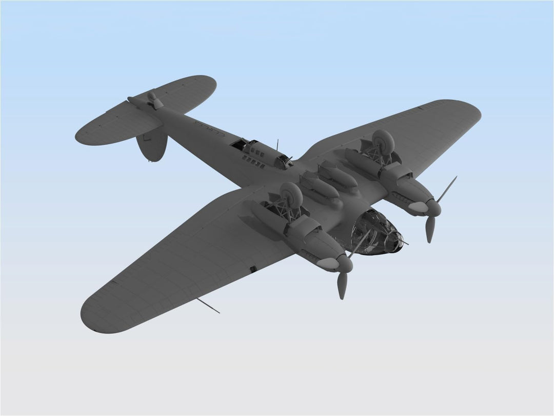 ICM Modellbausatz He 111H-16, WWII German Bomber