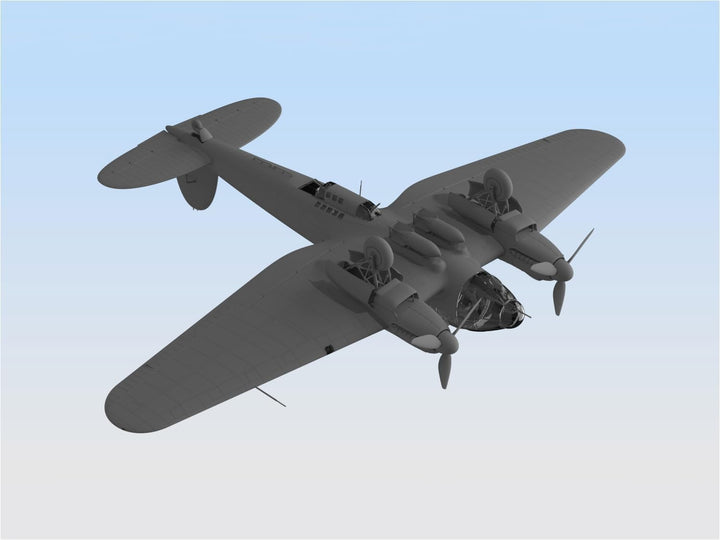 ICM Modellbausatz He 111H-16, WWII German Bomber