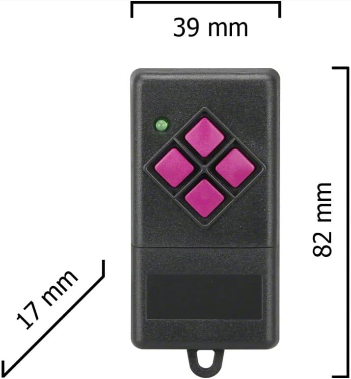 Dickert Handsender FHS10-02 4-Kanal 40 MHz - Toröffner - Funk - Funksender