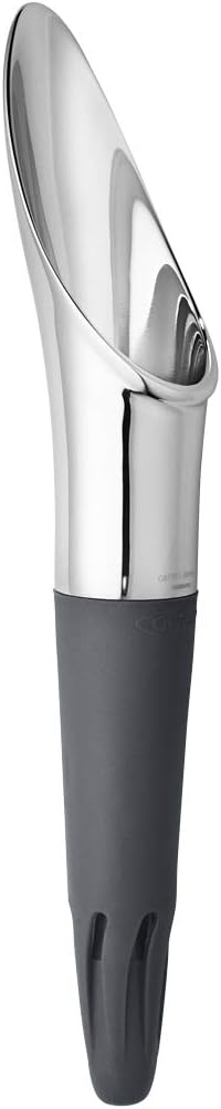 Georg Jensen GJ 083783 Wein Set, Korkenzieher, Winestopper und Winepourer, 3 Stück, Edelstahl, stain
