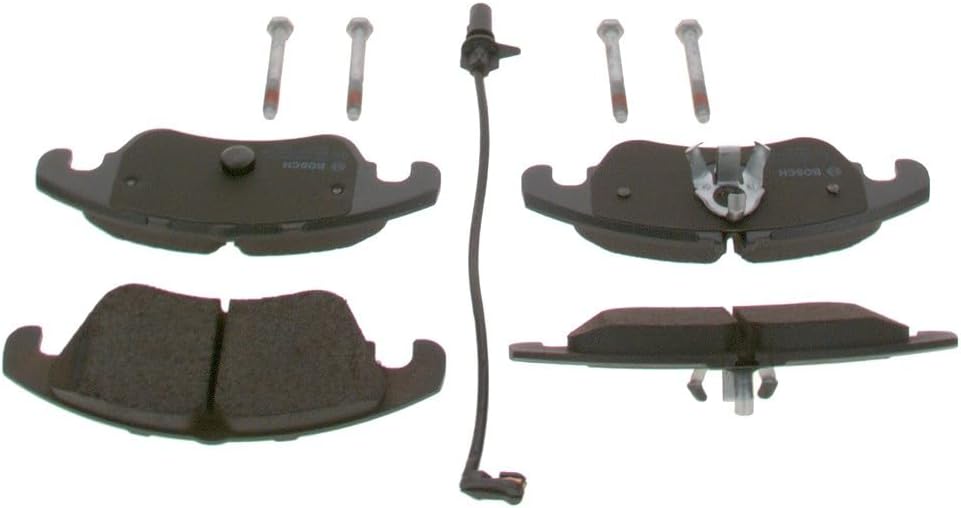 Bosch BP1112 Bremsbeläge - Vorderachse - ECE-R90 Zertifizierung - vier Bremsbeläge pro Set