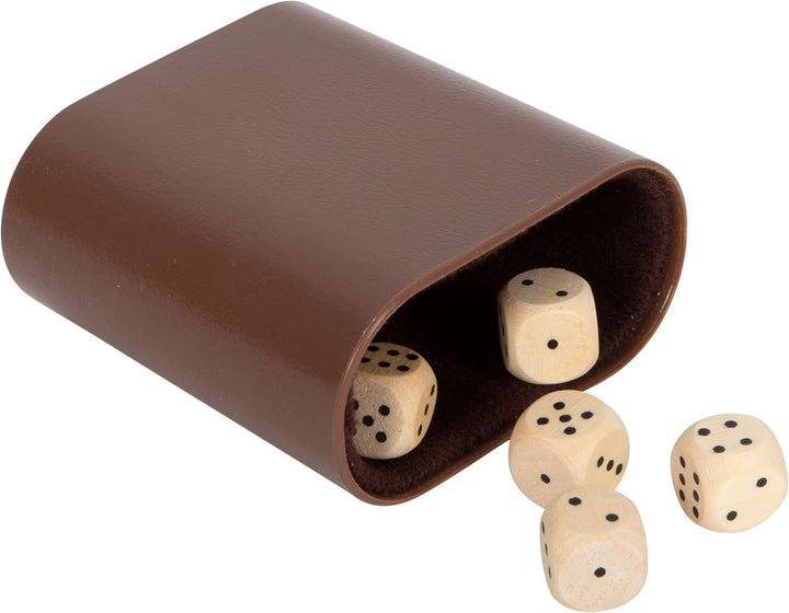 small Foot Spielesammlung 7 Klassiker aus Holz, Gesellschaftsspiele für die ganze Familie, für Kinde
