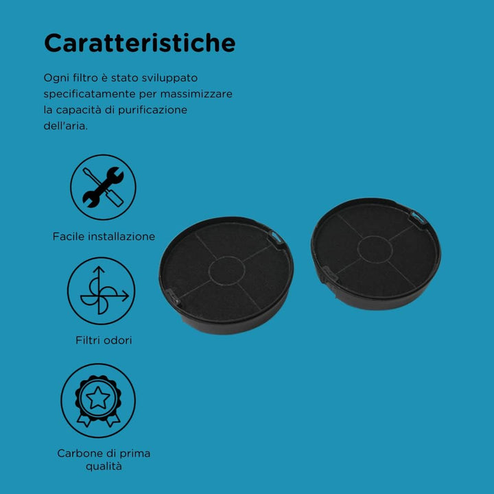 F00479/1S Zubehör für Kaminofen - Zubehör mit Filter, Propeller, Gehäuse, Schwarz, Carbon)