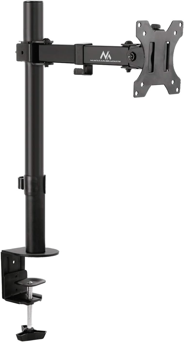 Maclean MC-752 Tischhalterung Monitorarm 360° 13-32" Monitor Halterung LCD LED VESA 75x75 100x100 bi