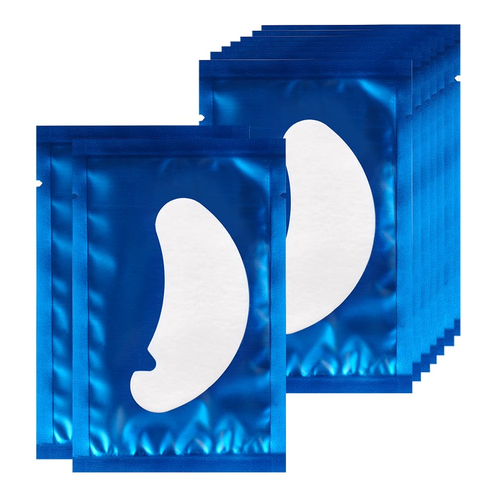 100 Paare Augenpads Wimpernpads für Wimpernverlängerung Wimpernlifting Wimpern Färben Wimpern Augen
