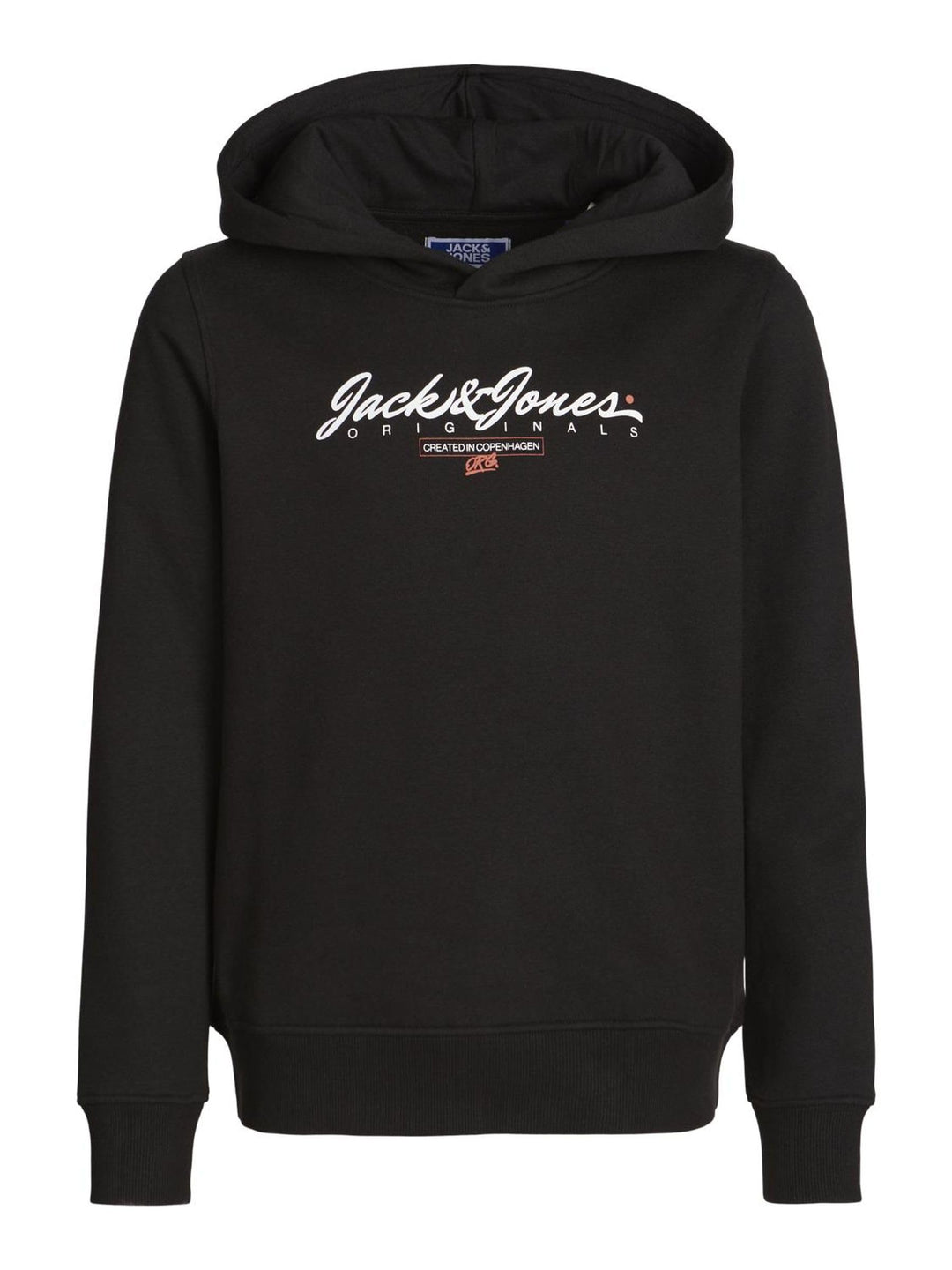 JACK & JONES Boy Kapuzenpullover Logo Kapuzenpullover Junior 140 Schwarz, 140 Schwarz