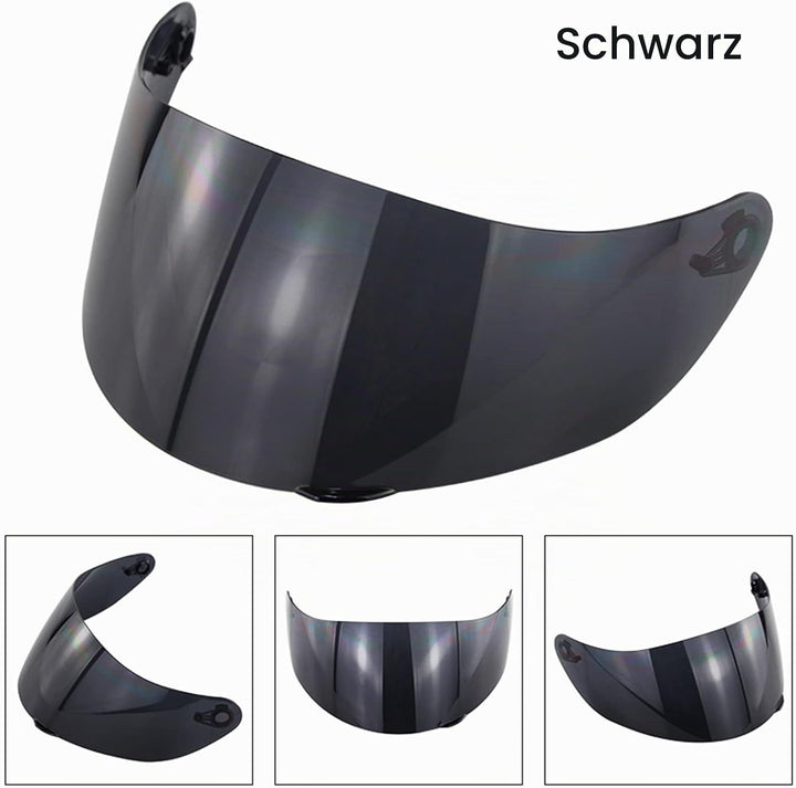 Goolsky Helm Visier kompatibel mit AGV K1 K3SV K5 Integralhelm, Helmvisier Helmlinsen Visier