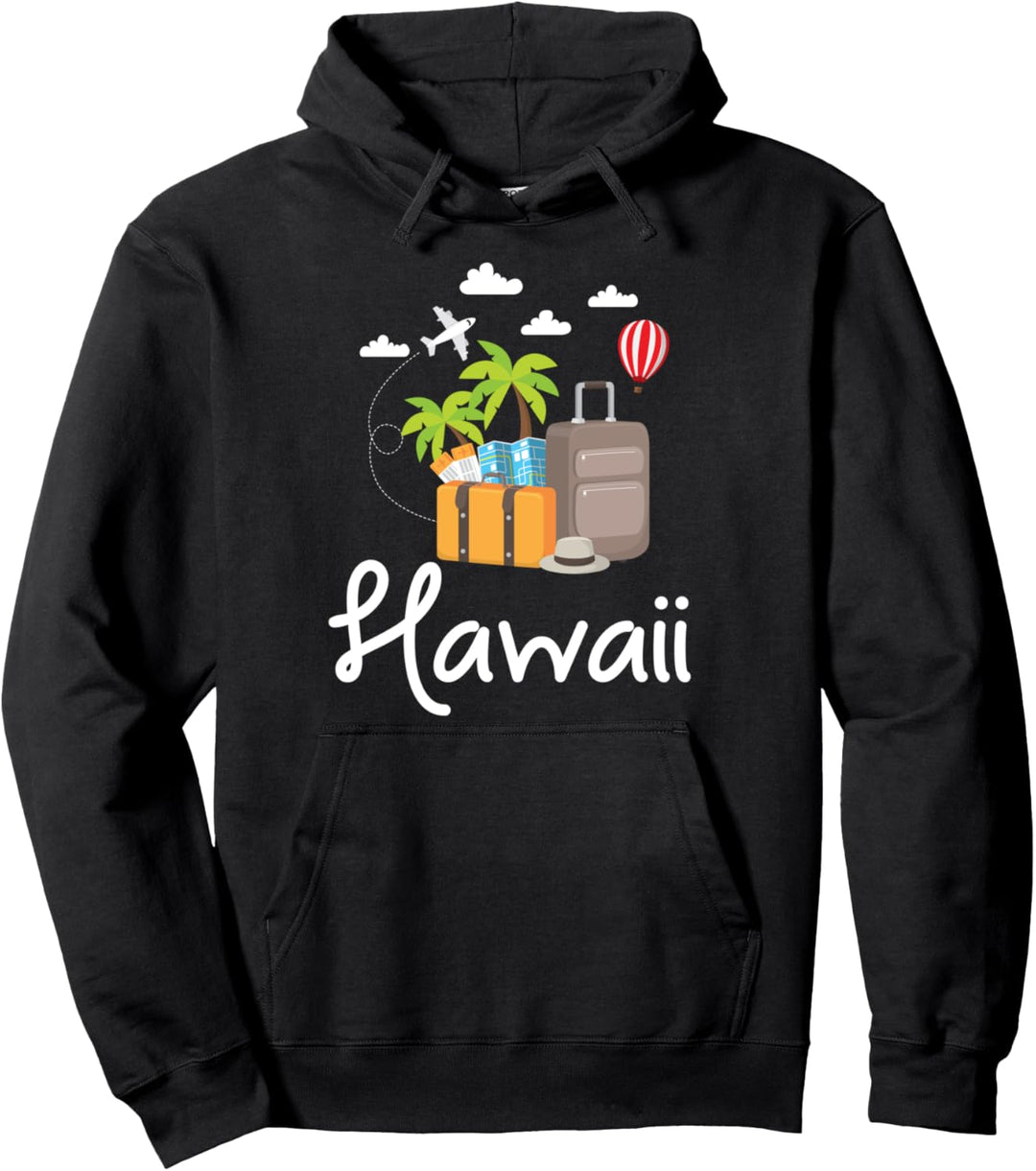 Hawaii Besuchen Sie Hawaiian Vacation Aloha State Travel Pullover Hoodie