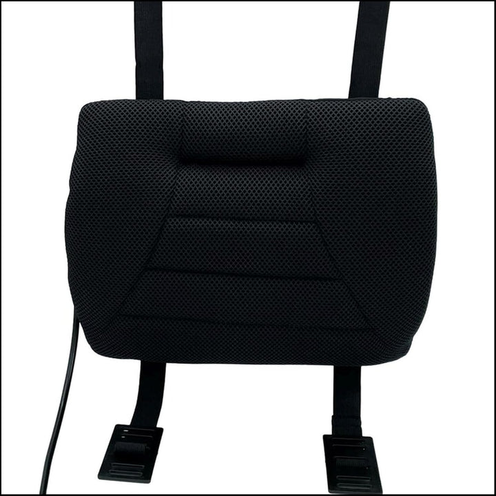 Sitwell Comfort Rückenkissen mit Stoffbezug (Stoff 3D Black), Stoff 3d Black