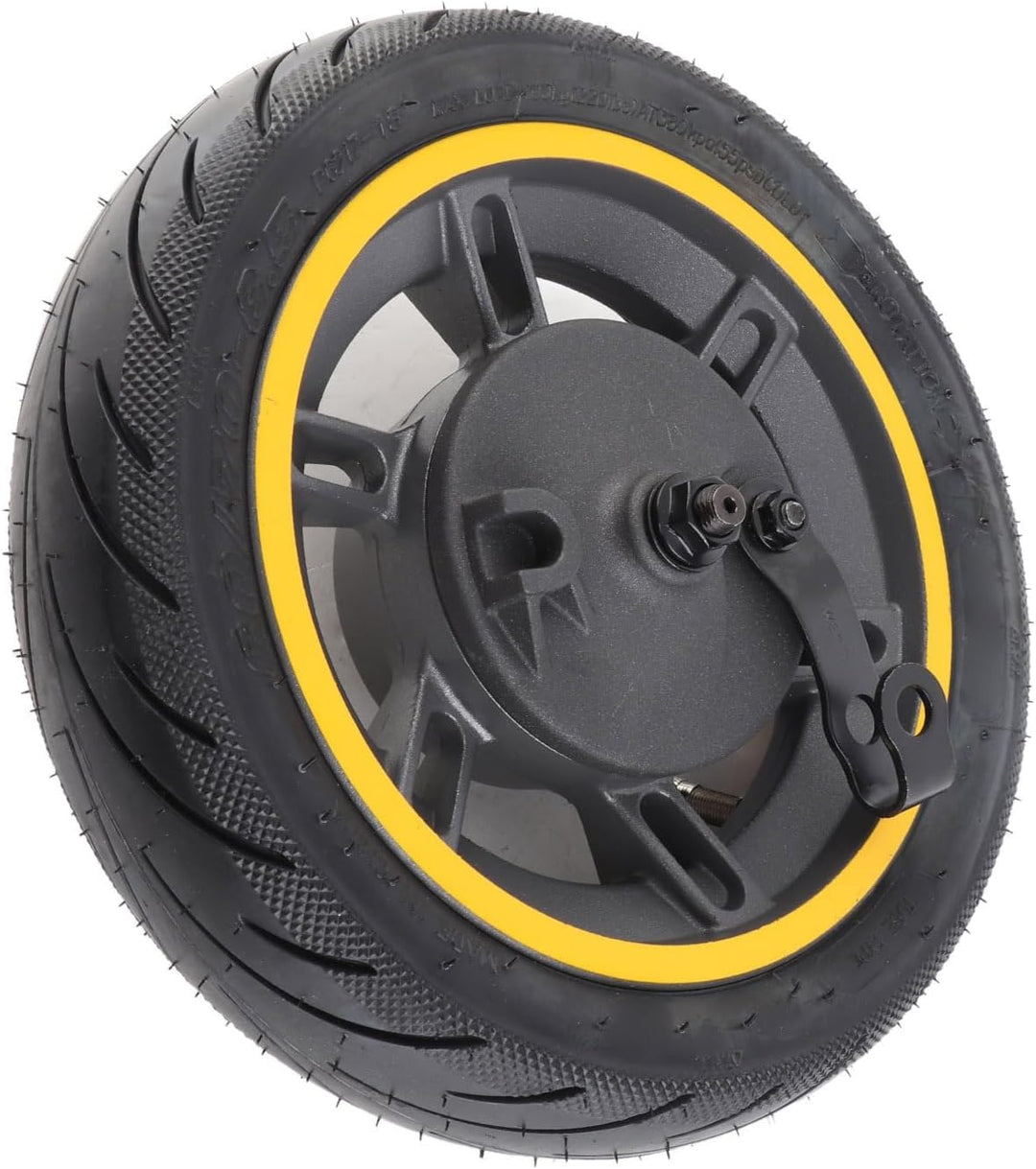 Alomejor Scooter Vorderrad Ersatzrad, 10 Zoll 60/70-6,5 Vakuumschlauchloses Reifenrad für Ninebot 9