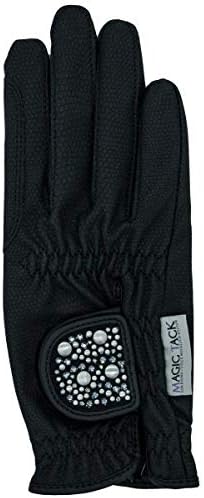 haukeschmidt Unisex Reithandschuh A Touch of Magic Schwarz 8, Schwarz 8