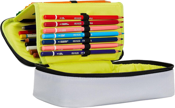 Seven Quick Case, Federmäppchen, Mäppchen, Mehrfarbig, Federtasche für Schreibwaren, Etui mit Stifte