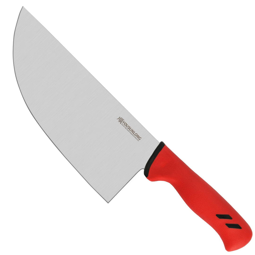 YOUSUNLONG Fleischbeil-Messer - 230mm Hybrid Hackbeil Fleischermesser - Rasiermesserscharfe Klinge a