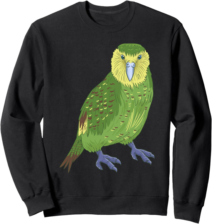 Kakapo Papagei Neuseeland Vogel Eulenpapagei Sweatshirt