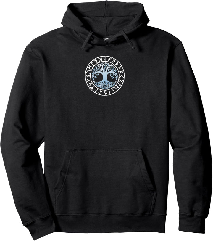 Wikinger-Symbol YGGDRASIL nordisches Symbol Nordische Rune Zeichen Glyphe Pullover Hoodie