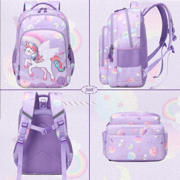 Einhorn Rucksack Kinder Mädchen Kinderrucksack Mädchen Schulrucksack Mädchen Schultaschen Set Einhor